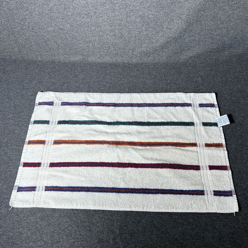 vintage hand towel striped cannon royal family 100% cotton